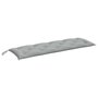Voir la diapositive 5 : VIDAXL Coussins de banc de jardin lot de 2 gris clair melange tissu