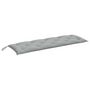 Voir la diapositive 5 : VIDAXL Coussins de banc de jardin lot de 2 gris clair melange tissu