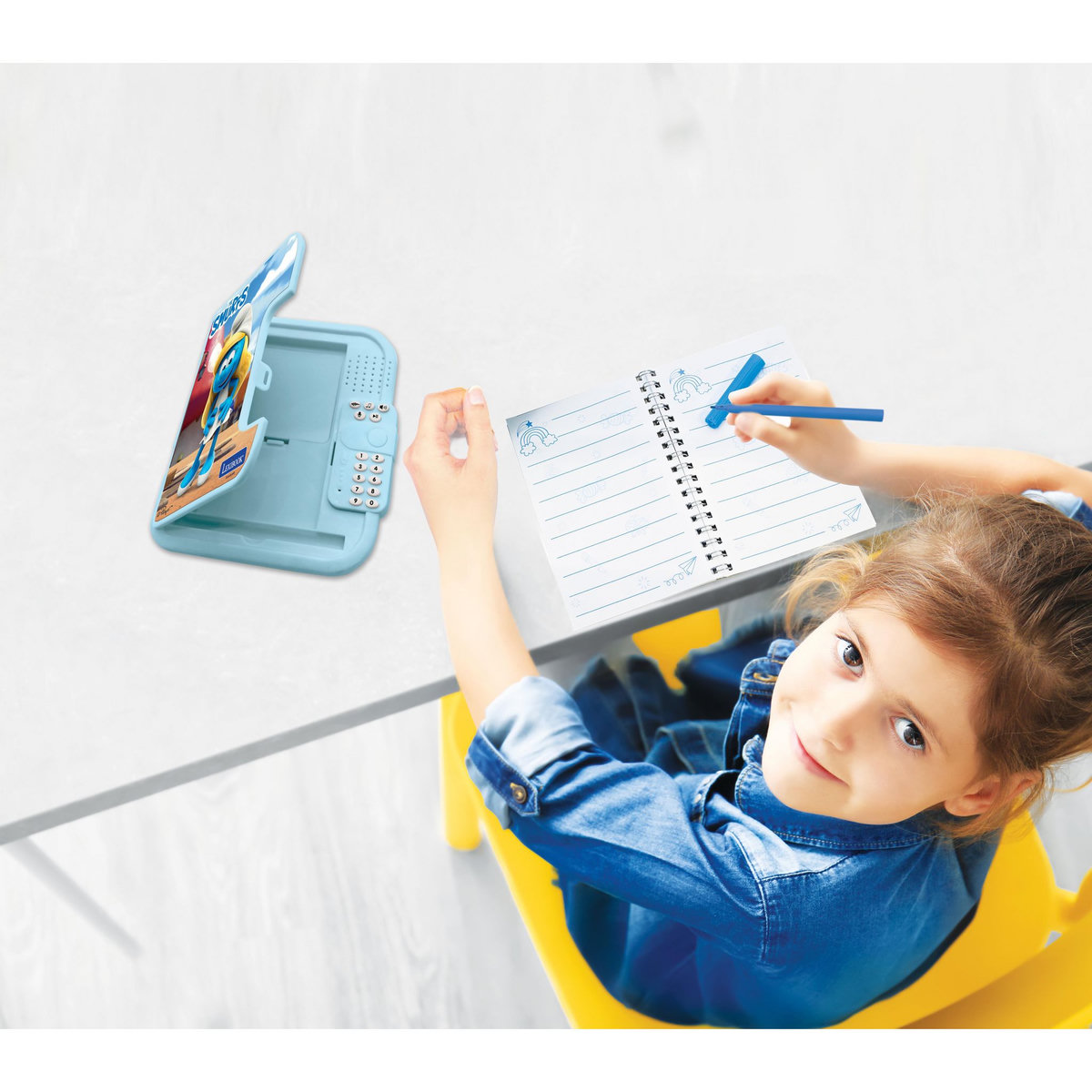 Lexibook Journal intime électronique avec coffre-fort Schtroumpfs