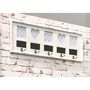 Voir la diapositive 2 : Paris Prix Patère Murale Vintage  Coeur  77cm Blanc