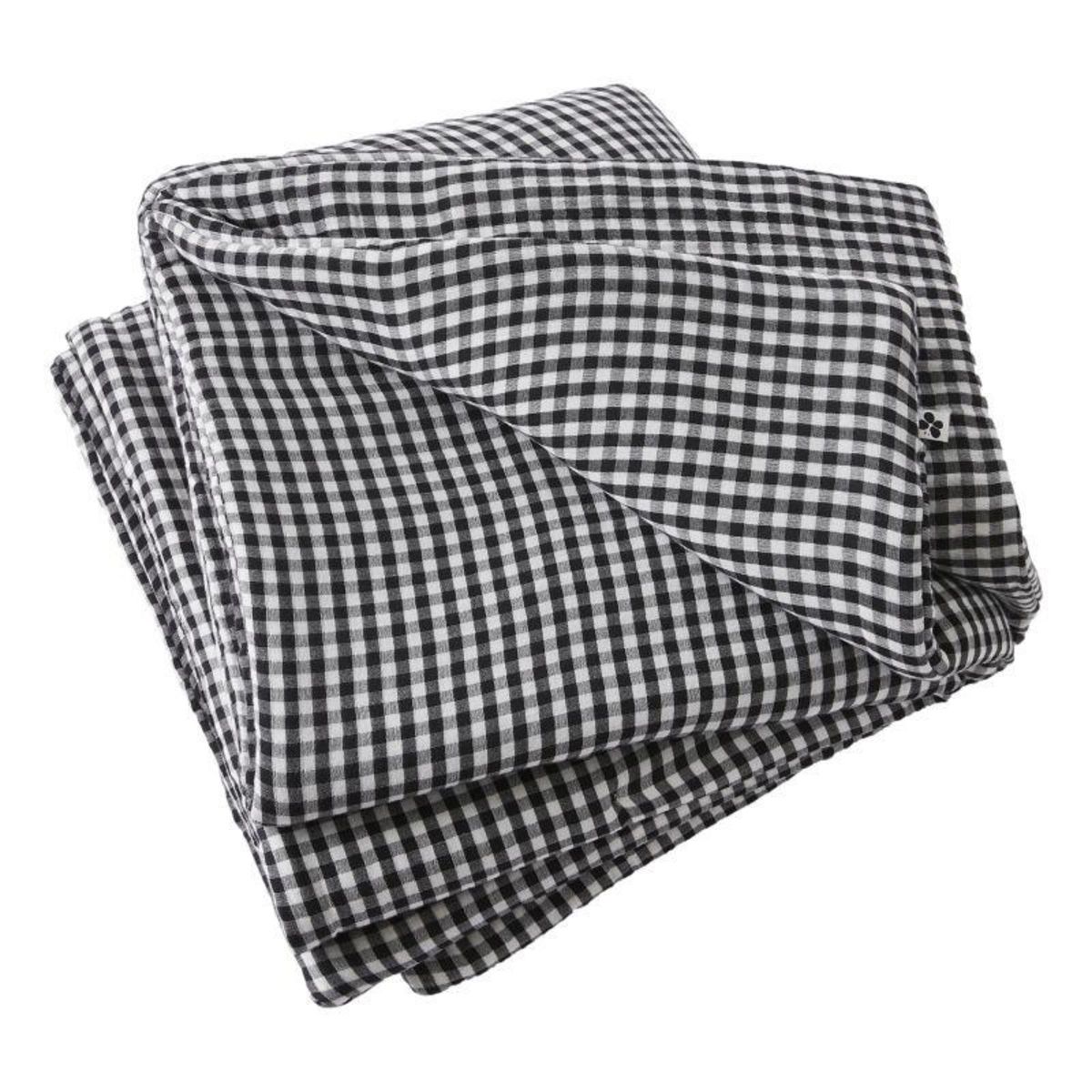 L EFFET PAPILLON Bout de lit 90 x 200 cm  Vickie  Tissé teint  Gaze de Coton  -  - 90 x 200 cm