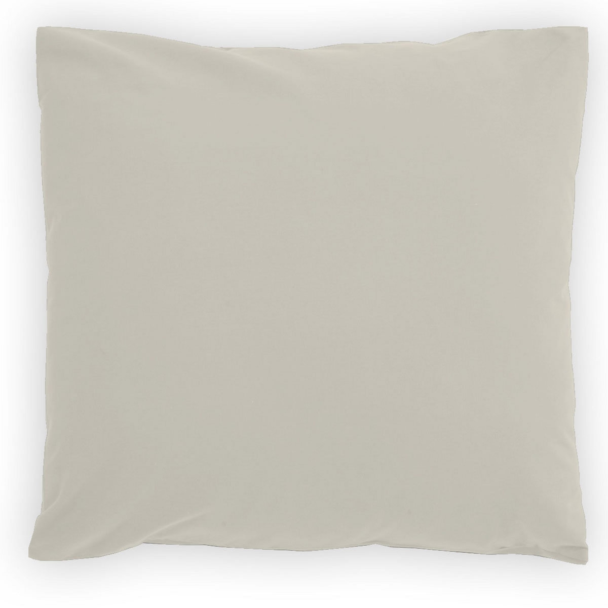 Taie d 'oreiller unie en coton 47 fils 