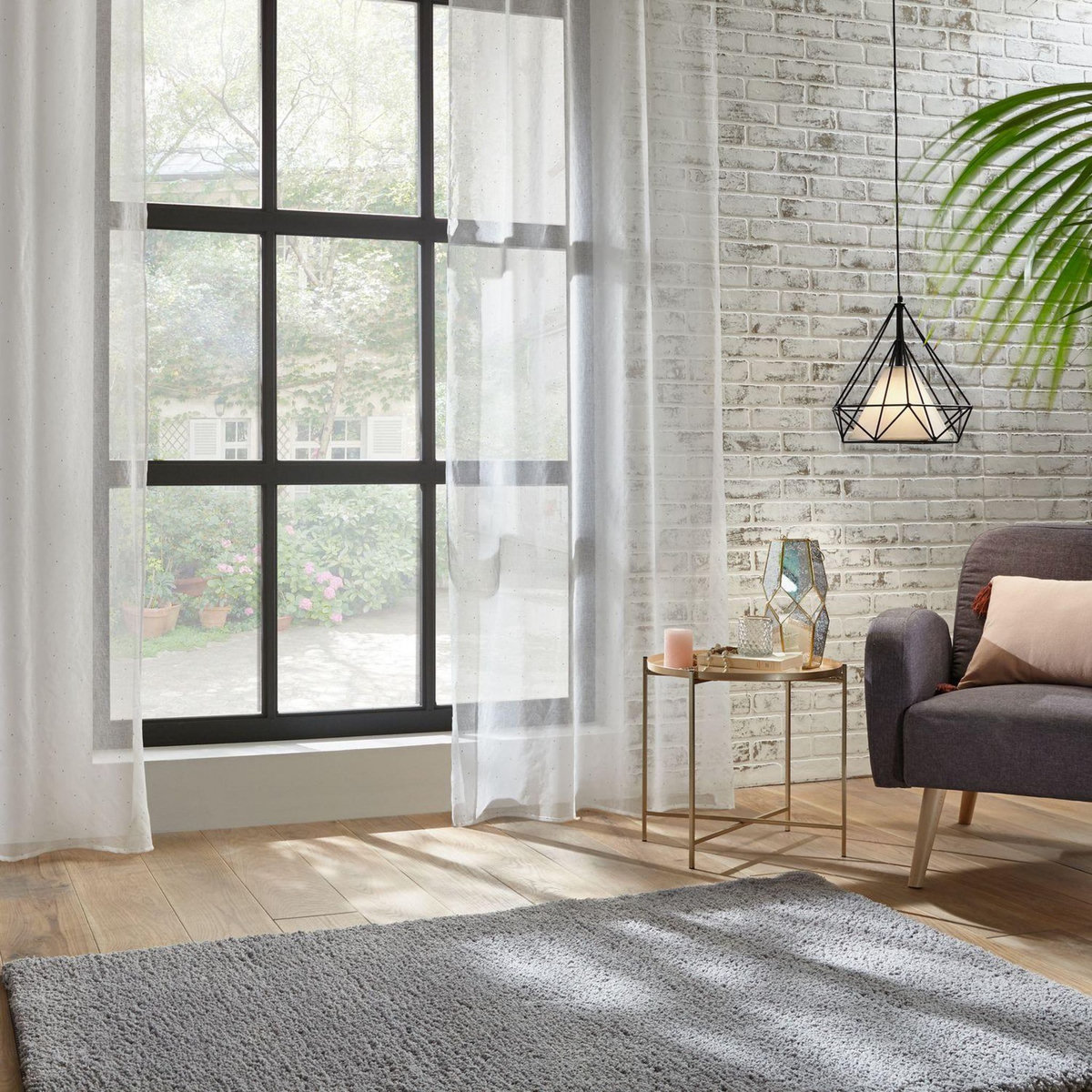 ATMOSPHERA Voilage design 3D Pois