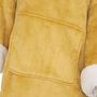 Voir la diapositive 3 : ATMOSPHERA Plaid Sweat Manche  Flan  70x106cm Ocre