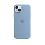 Voir la diapositive 2 : APPLE Coque iPhone 15 Plus MagSafe Bleu d'hiver