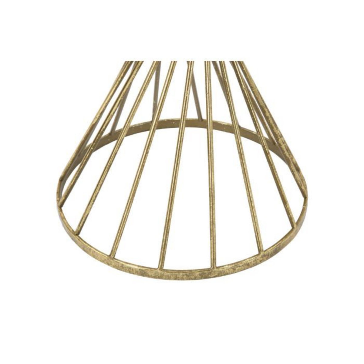 Paris Prix Table d'Appoint Design  Hypnose  70cm Or