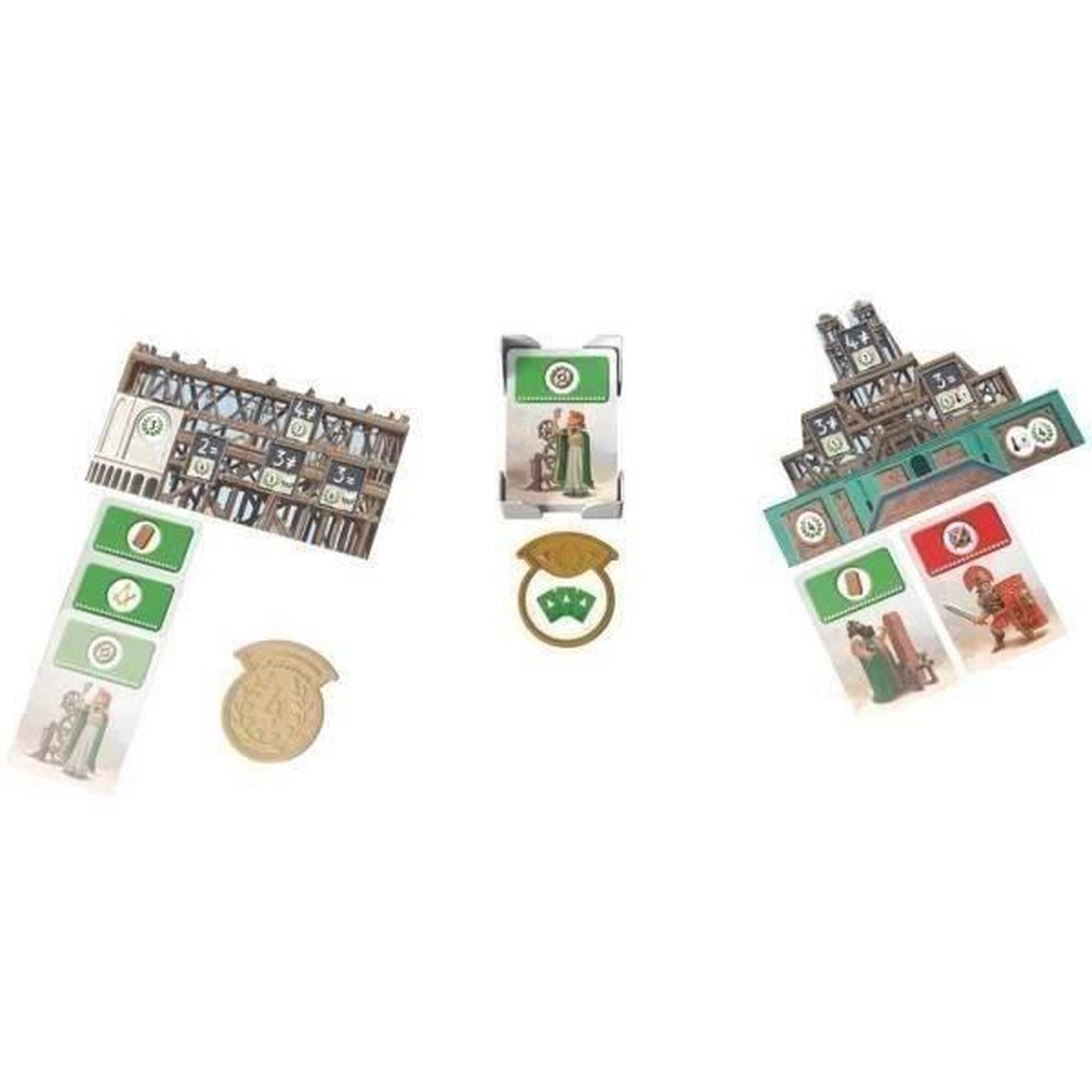 Voir la diapositive 2 : Asmodee 7 WONDERS ARCHITECTS – MEDALS (EXT), Papeterie Papeterie