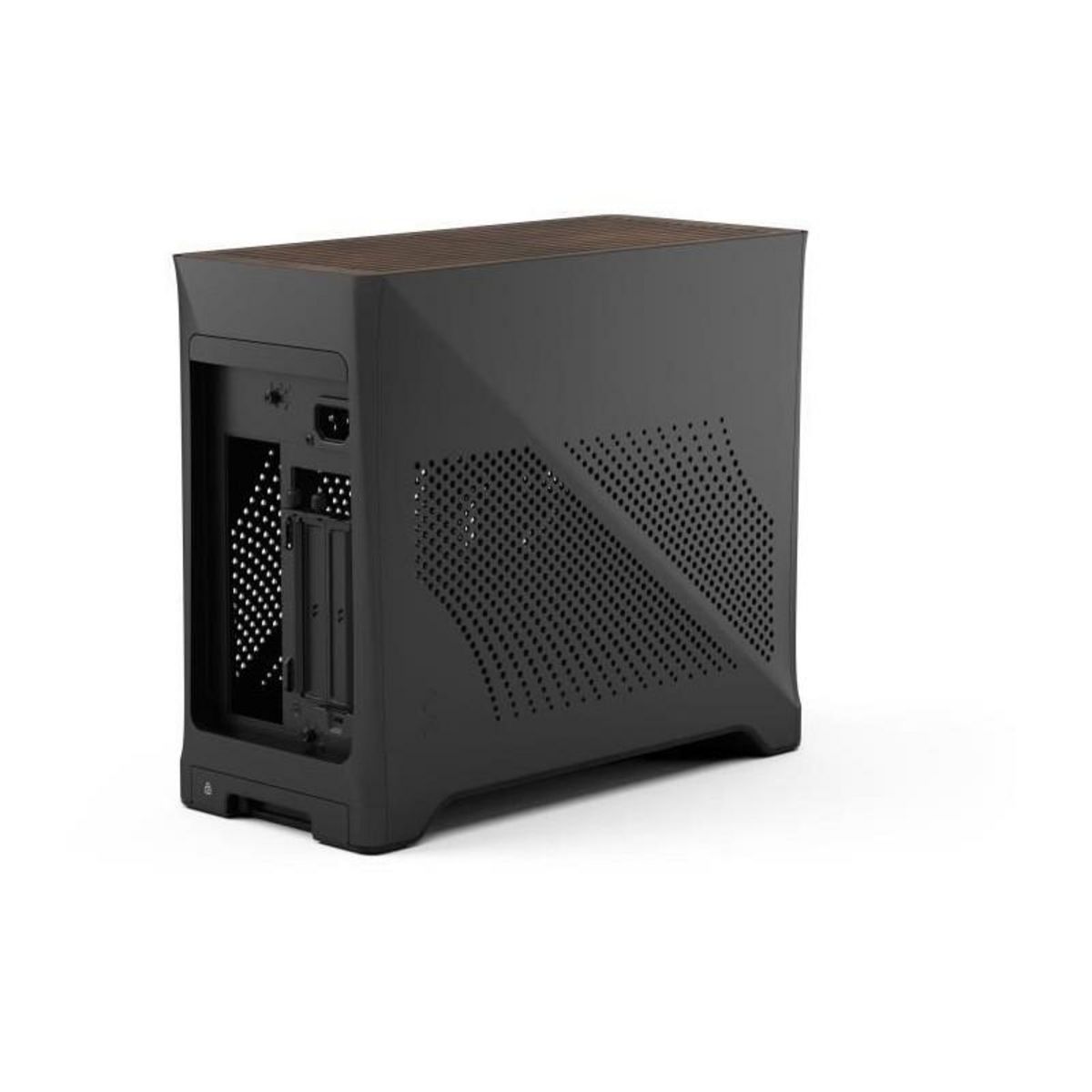 Fractal Design Boîtier PC - FRACTAL DESIGN - Era 2 Charcoal - m-ITX, 2 ventilateurs 120mm, USB3.1 Type C, Carte riser PCIe 4.0