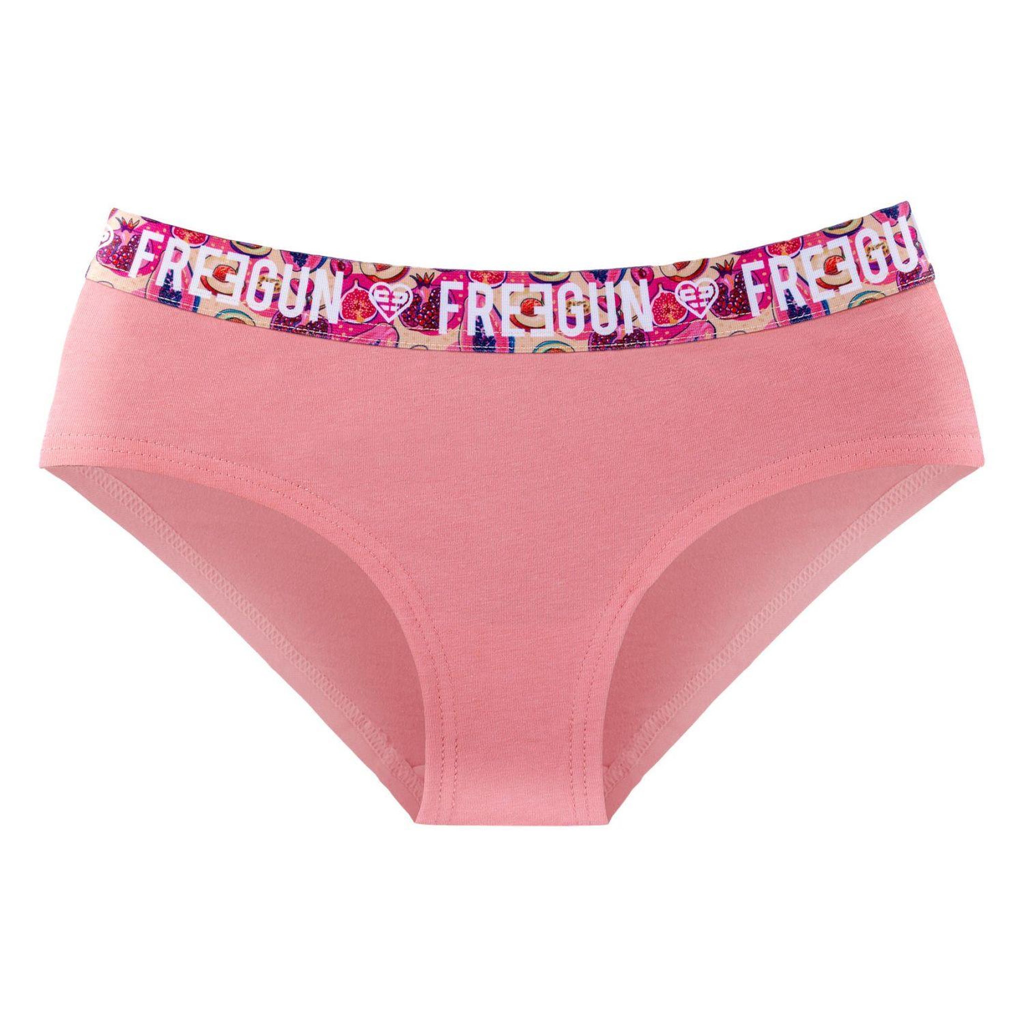Voir la diapositive 3 : FREEGUN Ensemble brassière et culotte fille Passion