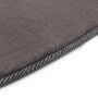Voir la diapositive 2 : VIDAXL Tapis 160 cm Fausse fourrure de lapin Gris fonce