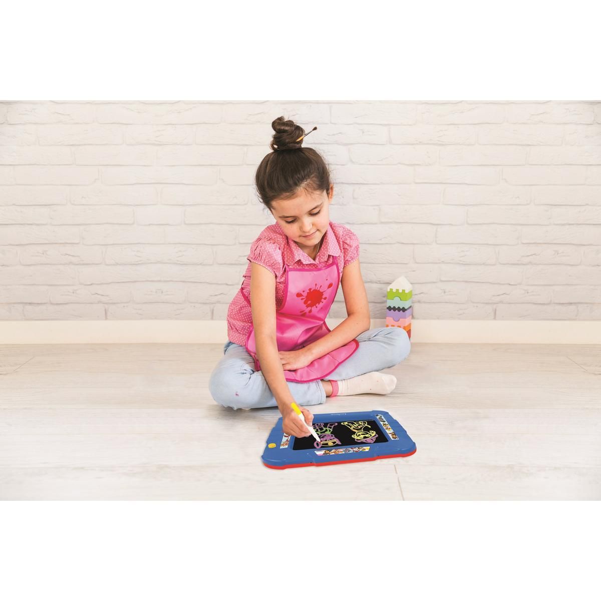 Lexibook Ardoise à dessiner lumineuse néon Pat Patrouille