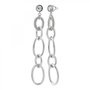 Voir la diapositive 1 : SC CRYSTAL Boucles d'oreilles SC Crystal ornées de Cristaux scintillants