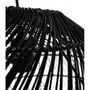 Voir la diapositive 5 : Paris Prix Lampe Suspension en Rotin  Eunice  60cm Noir