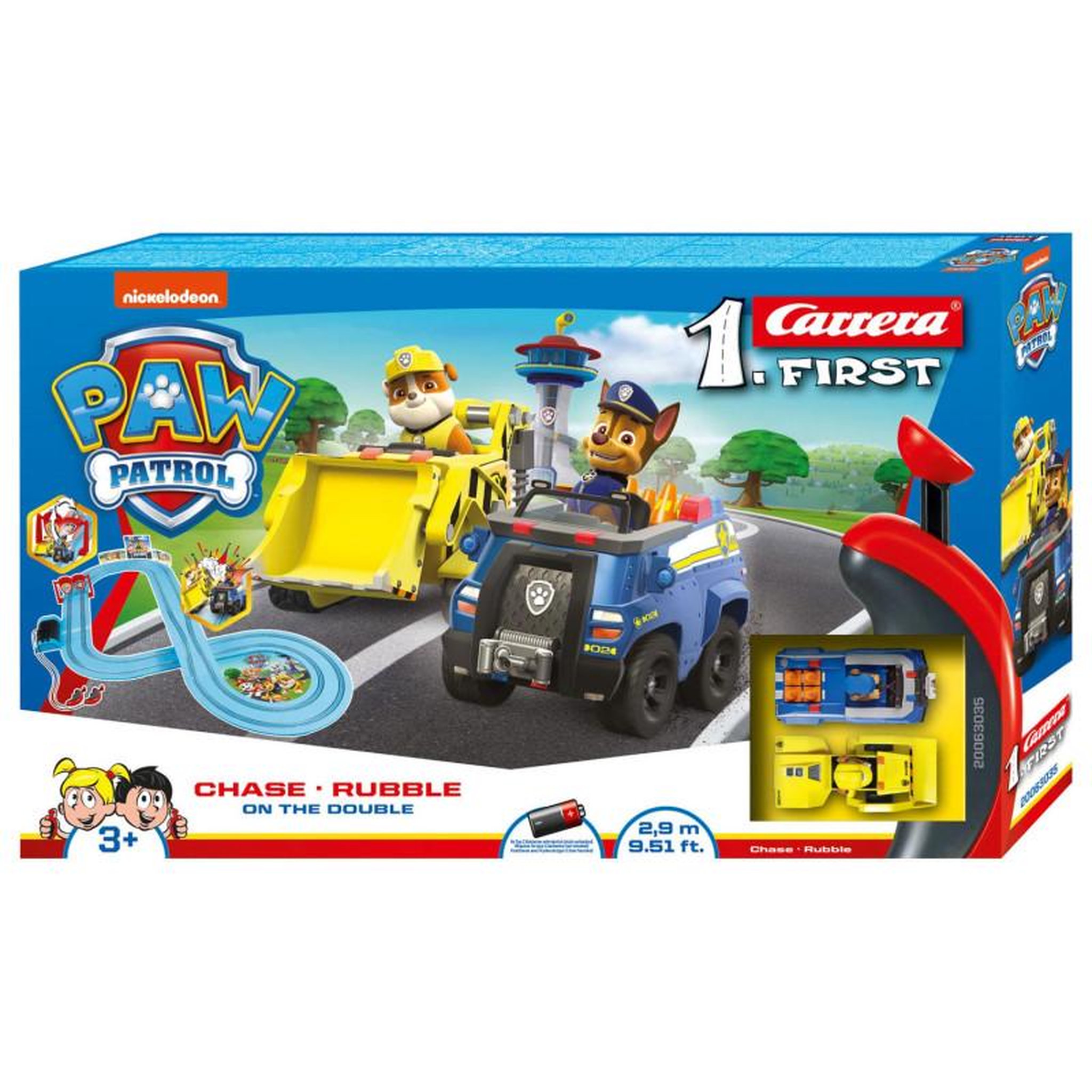 Carrera Carrera First Race Track - Paw Patrol & 39 On the Double& 39