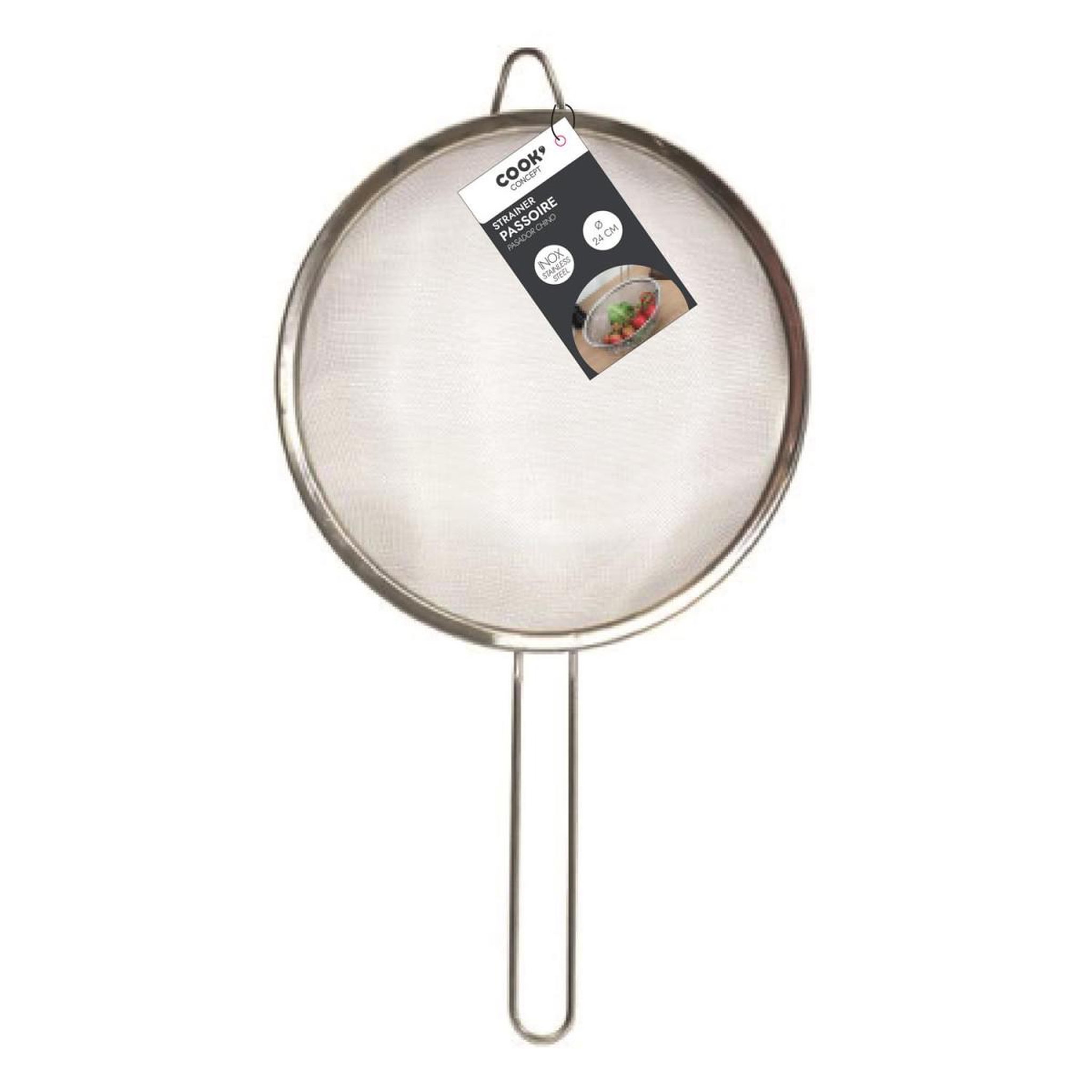 Voir la diapositive 5 : COOK CONCEPT Passoire tamis  inox  24cm argent