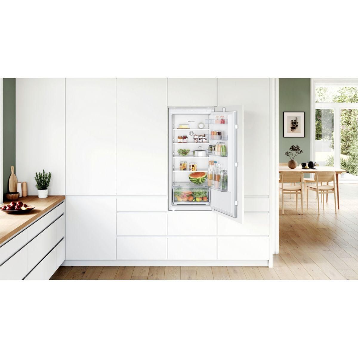 BOSCH Réfrigérateur 1 porte encastrable KIR41NSE0 Série 2 tiroir MultiBox XXL