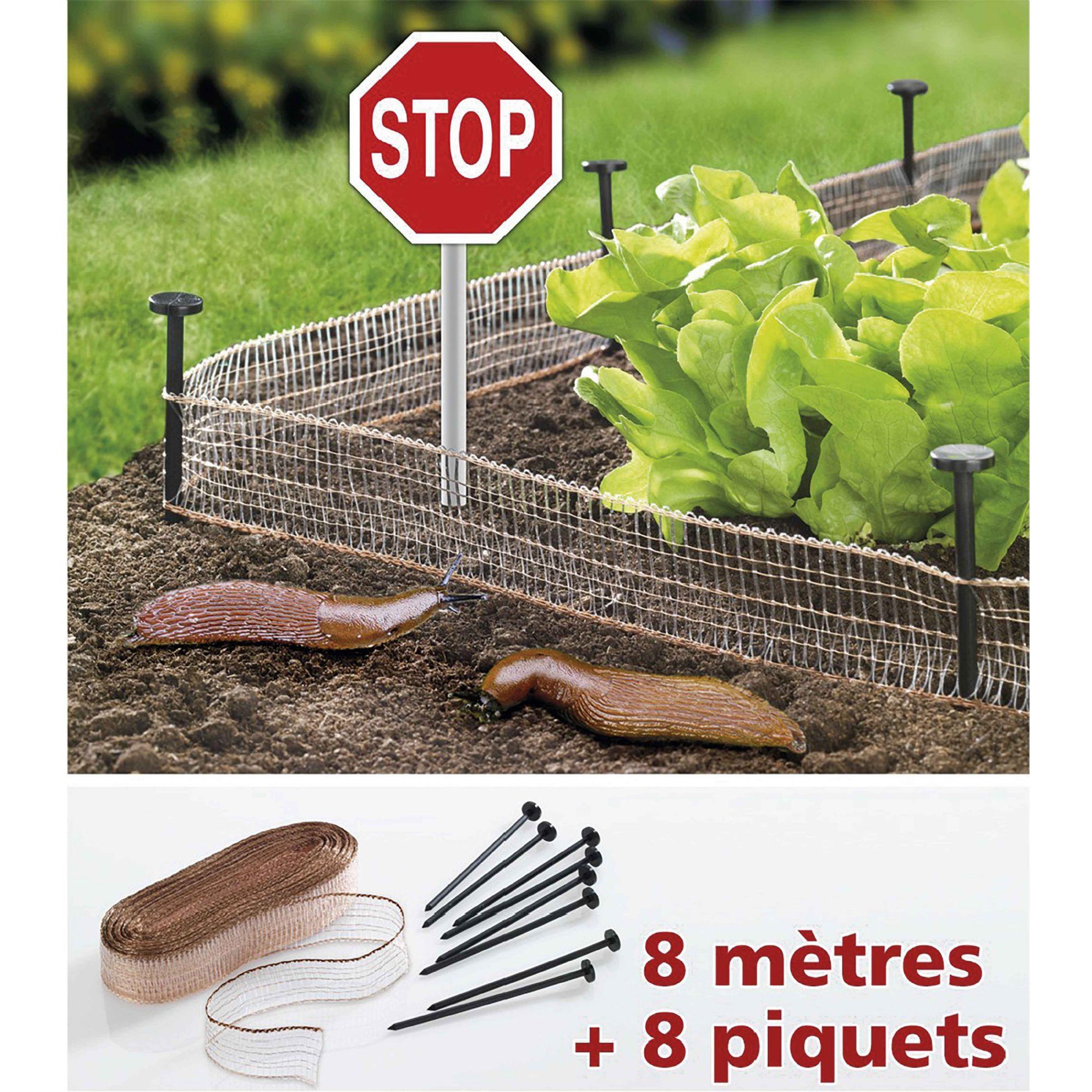 Voir la diapositive 2 : Wenko Filet stop limaces et escargots 8 m