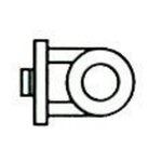 OUTIFRANCE illet pour panneau mural (nylon - Ø 15 mm)