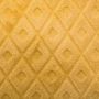 Voir la diapositive 5 : ATMOSPHERA Coussin Déhoussable  Losange 3D  40x40cm Ocre