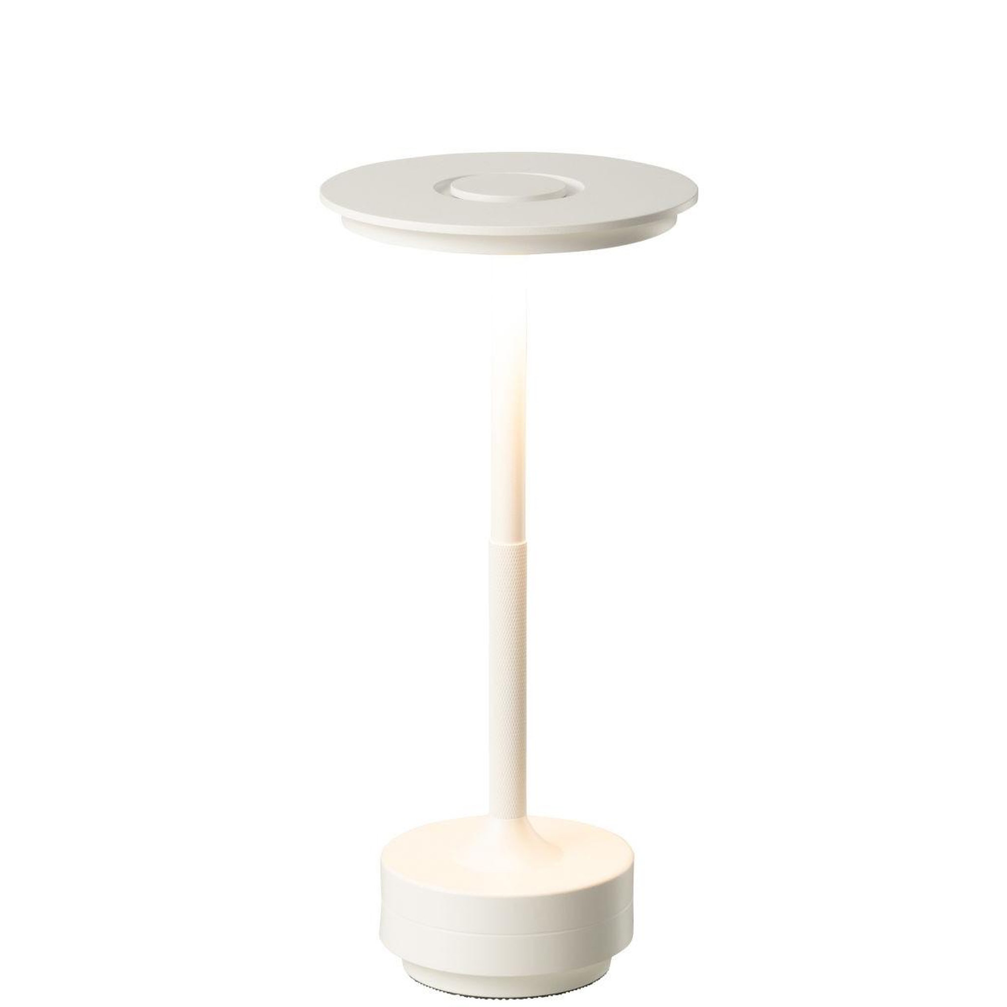 Voir la diapositive 3 : J-LINE Lampe à poser à led  touch  27cm blanc