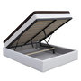 Voir la diapositive 2 : KING OF DREAMS Ensemble Lit Coffre et Matelas  Soutien Très Ferme Confort