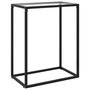 Voir la diapositive 1 : VIDAXL Table console Transparent 60x35x75 cm Verre trempe