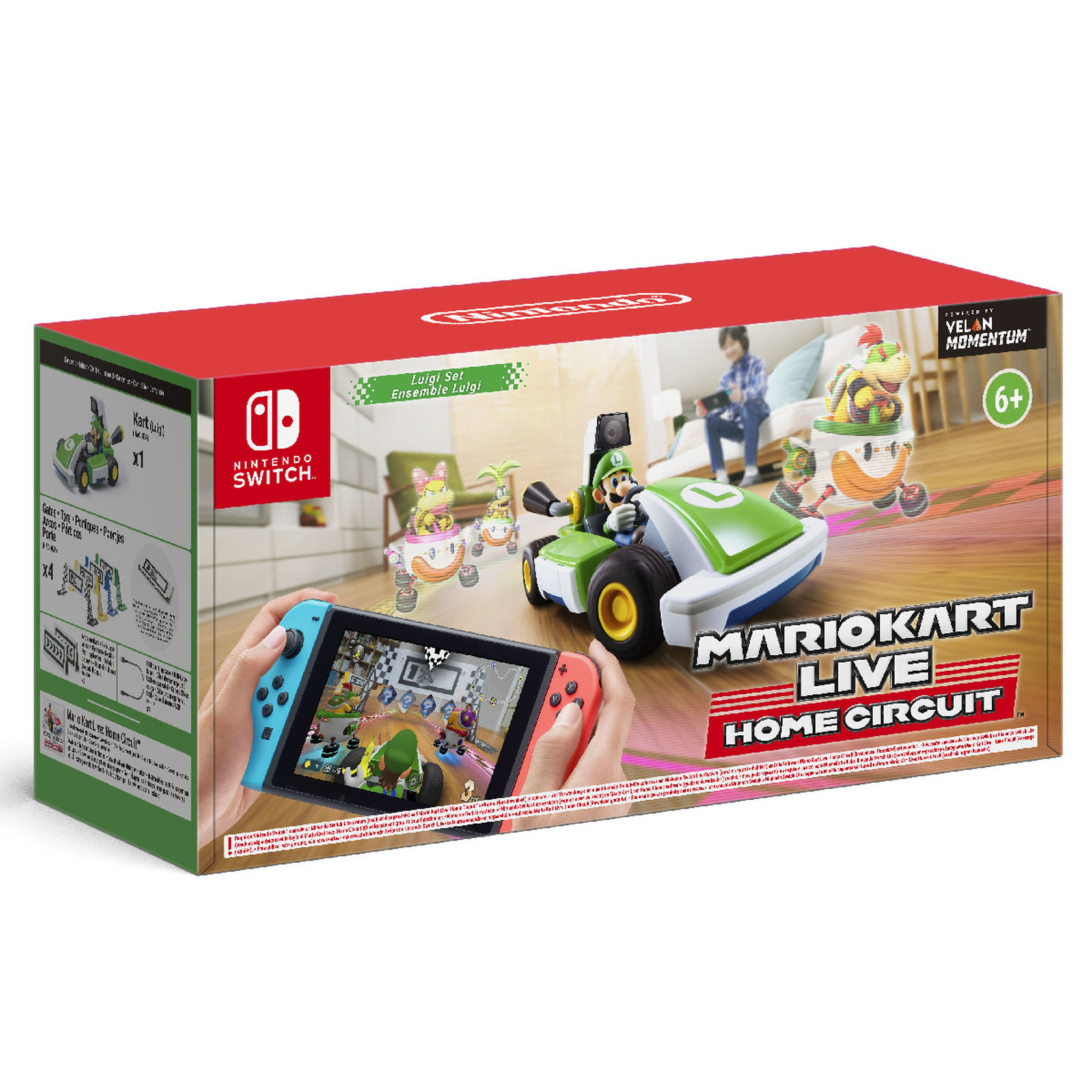 Voir la diapositive 1 : NINTENDO Mario Kart Live Home Circuit Luigi Nintendo Switch