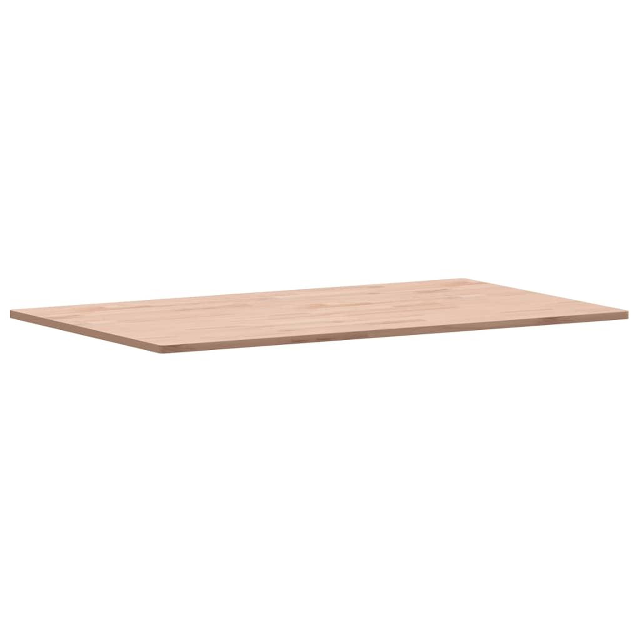 Voir la diapositive 3 : VIDAXL Dessus de table 100x60x1,5cm rectangulaire bois massif de hetre