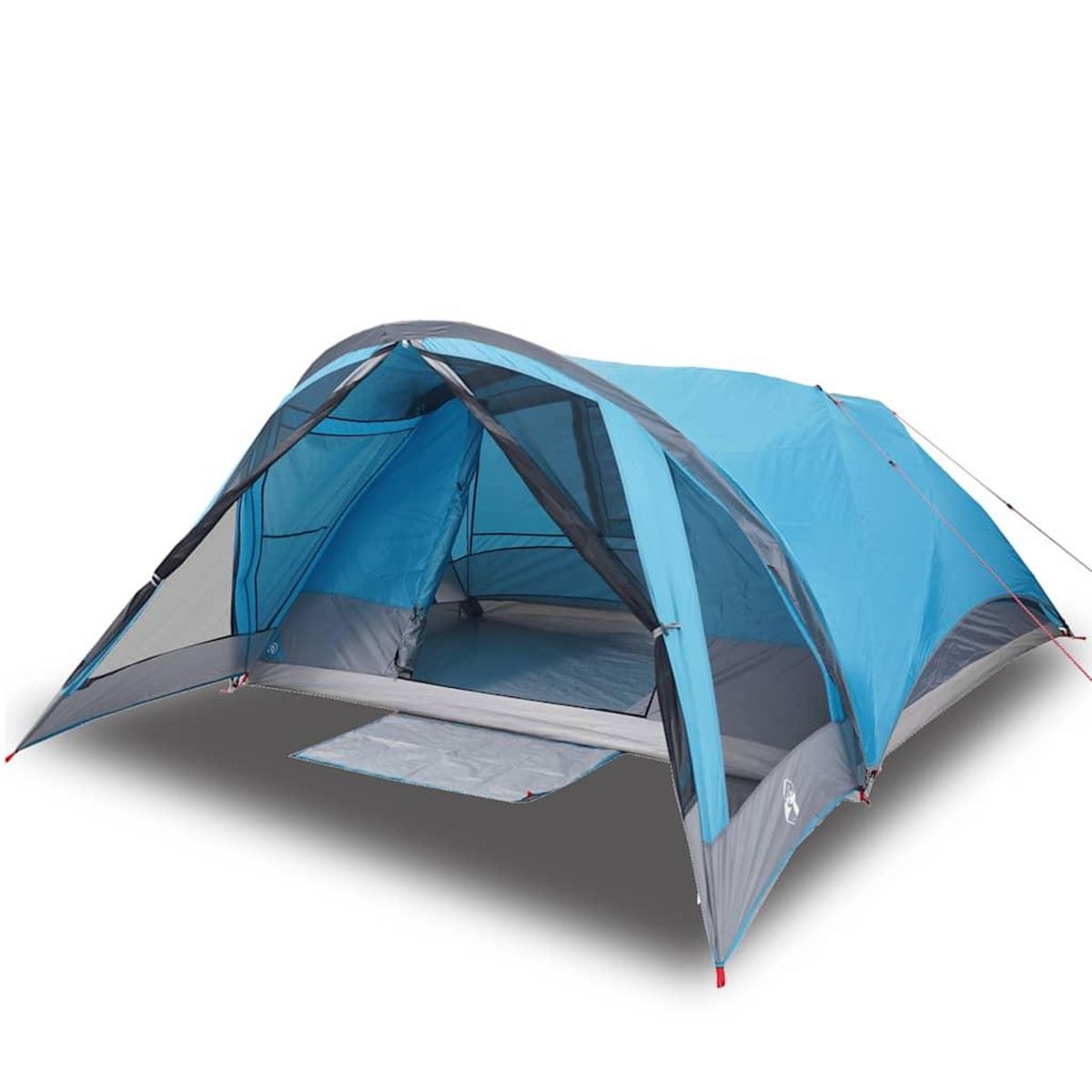 VIDAXL Tente de cabine familiale 6 personnes bleu impermeable