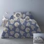 Voir la diapositive 4 : Dourev Housse de couette 240x220 Olivia bleu + 2 taies