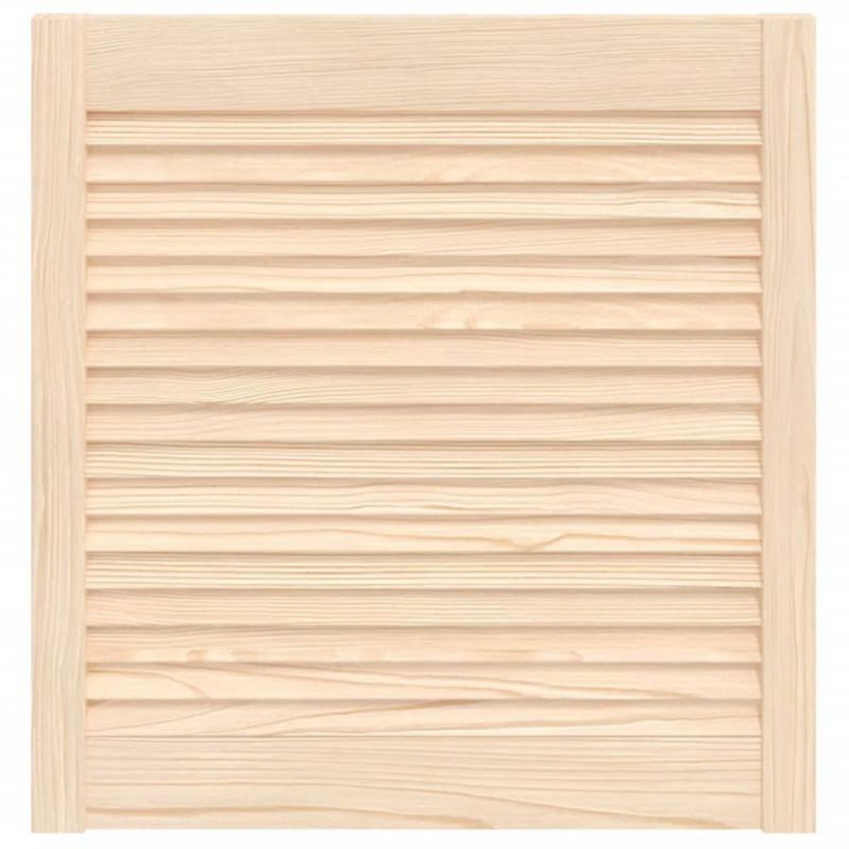 VIDAXL Porte d armoire à persiennes 61,5x59,4 cm bois de pin massif