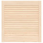 Voir la diapositive 2 : VIDAXL Porte d armoire à persiennes 61,5x59,4 cm bois de pin massif
