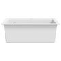 Voir la diapositive 5 : VIDAXL Evier de cuisine Granit Seul lavabo Blanc