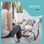 Voir la diapositive 2 : BABYMOOV Transat balancelle bébé Graphik - Bleu