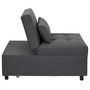 Voir la diapositive 5 : The Home Deco Factory Fauteuil convertible MALMO - Gris foncé