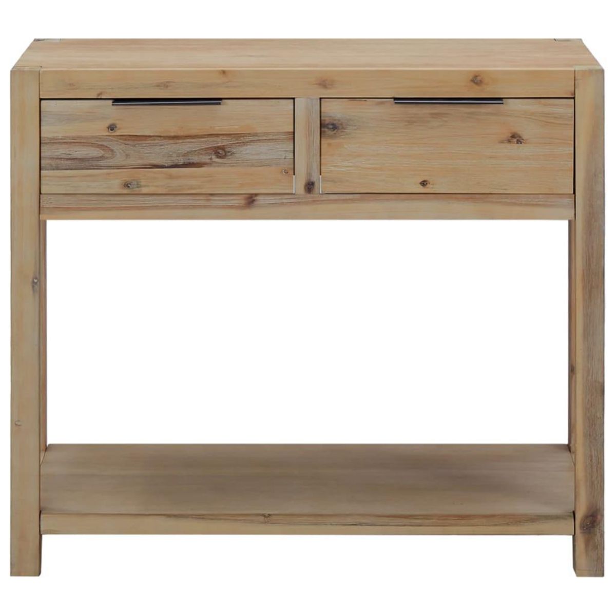 VIDAXL Table console 82x33x73 cm Bois d'acacia massif