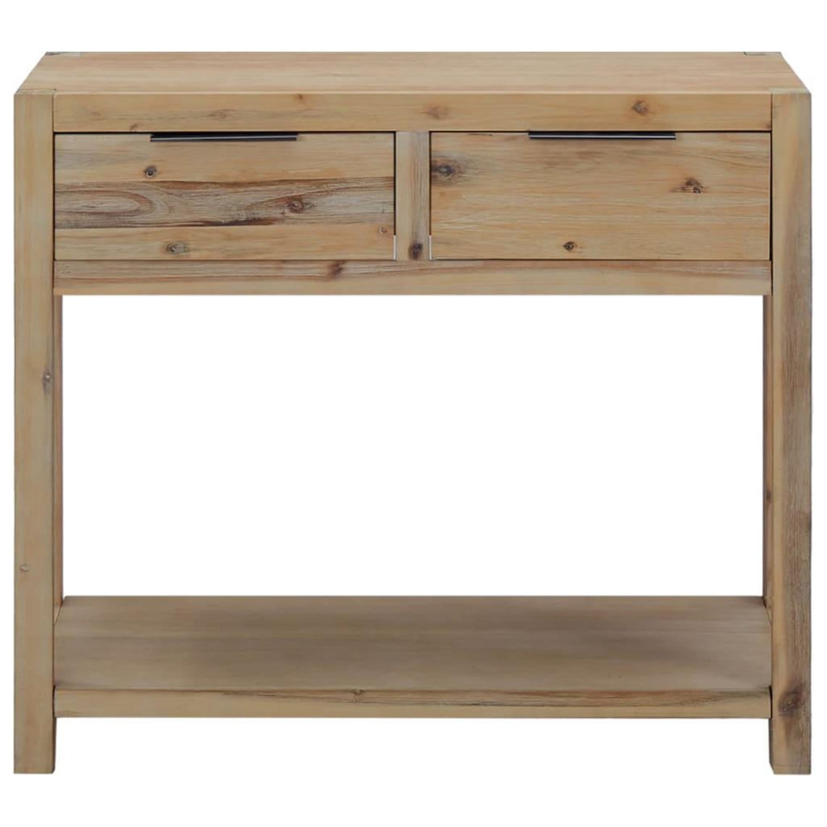VIDAXL Table console 82x33x73 cm Bois d'acacia massif