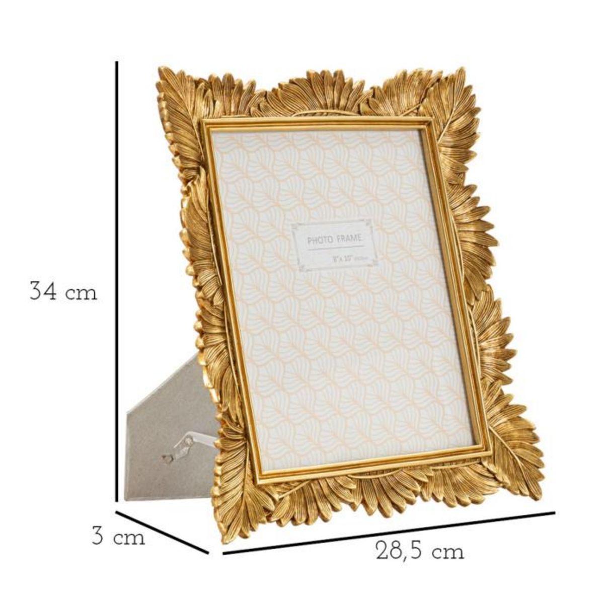 Paris Prix Cadre Photo Déco Feuilles  Olly  20x25cm Or