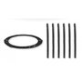 Voir la diapositive 1 : JUMP4FUN Accessoires Trampoline Pack relooking Trampoline 10FT - 305cm - 6 Perches