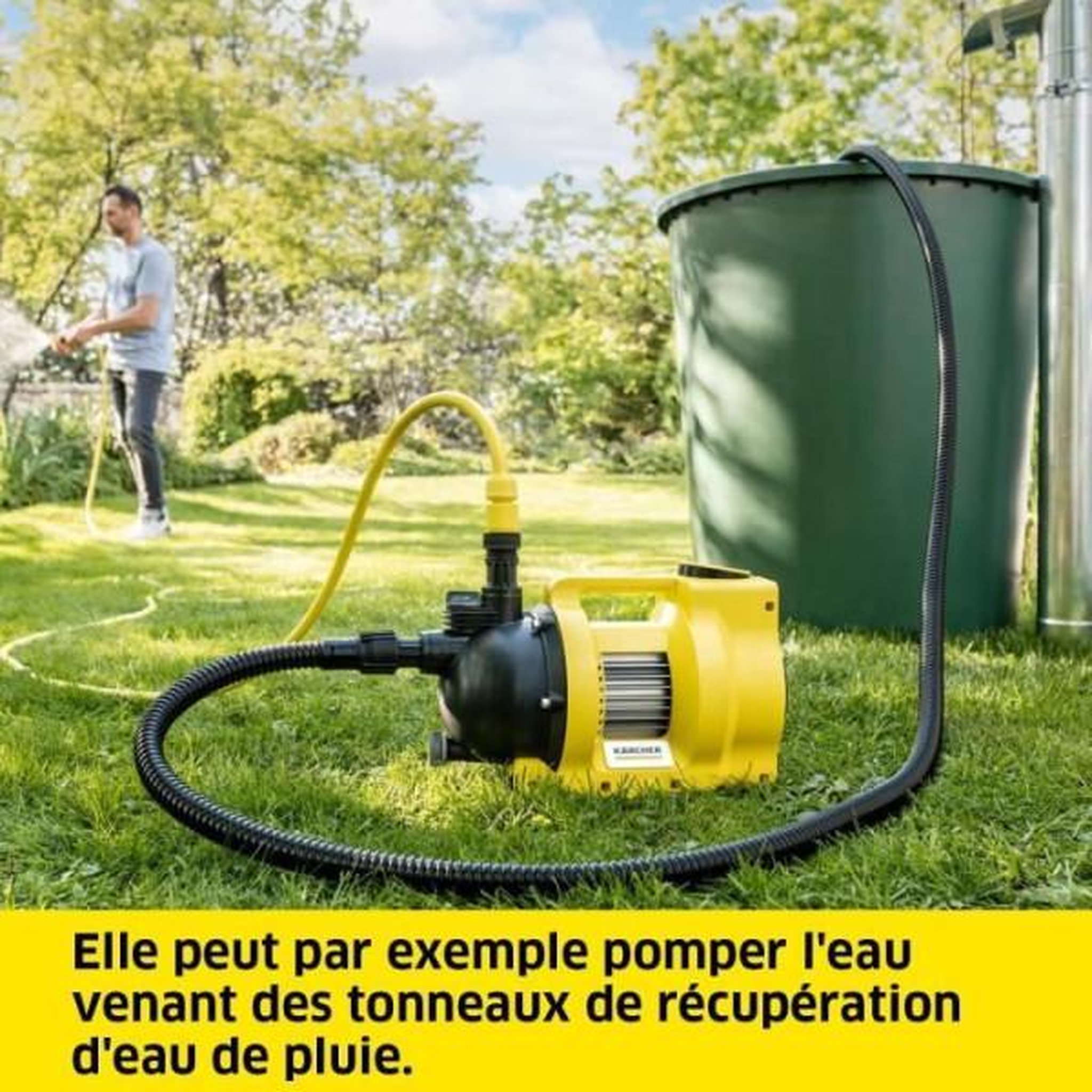 Voir la diapositive 3 : KARCHER Pompe d'arrosage BP 4.500 Garden Set Plus - Karcher