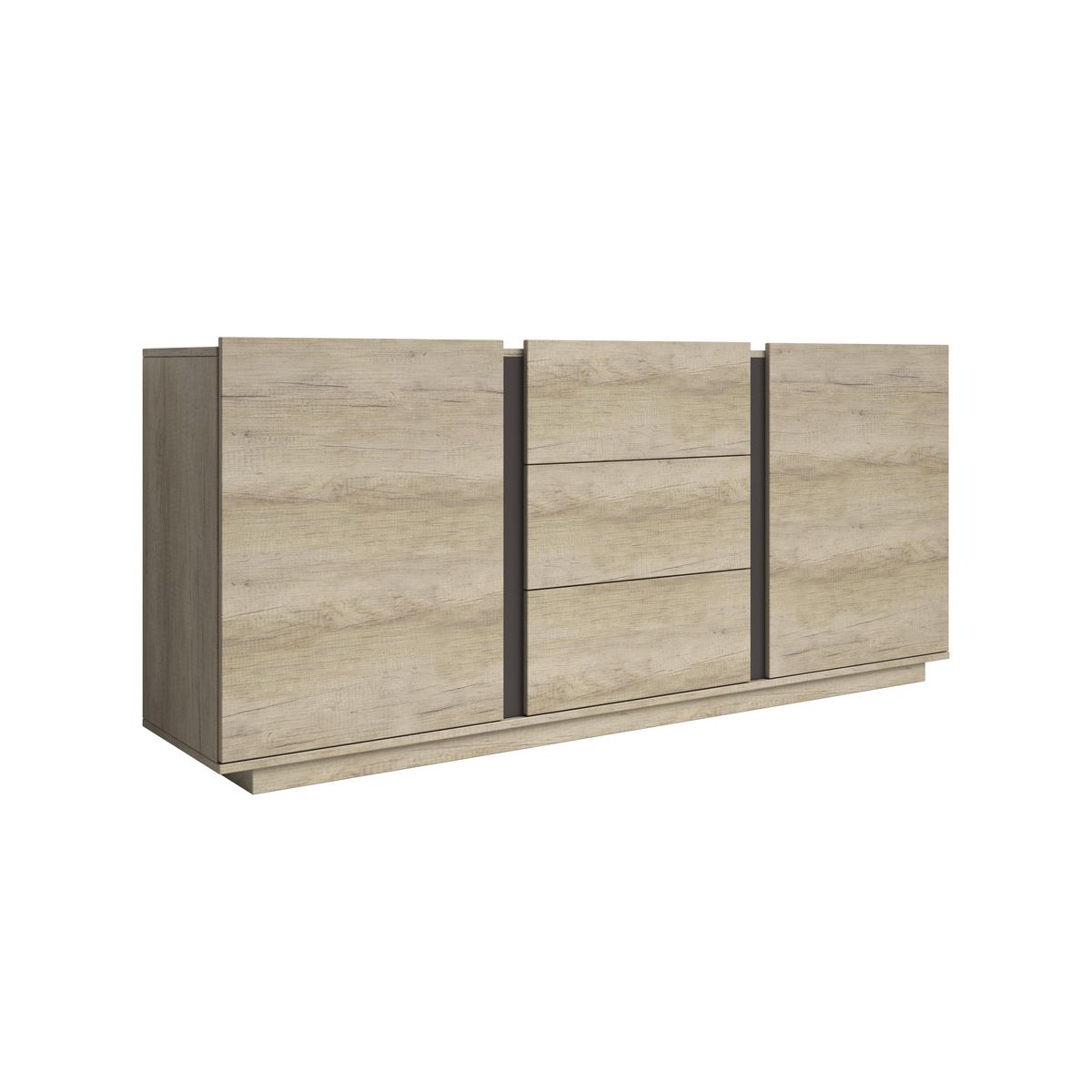 Enfilade 2 portes 3 tiroirs L220 cm ALEX