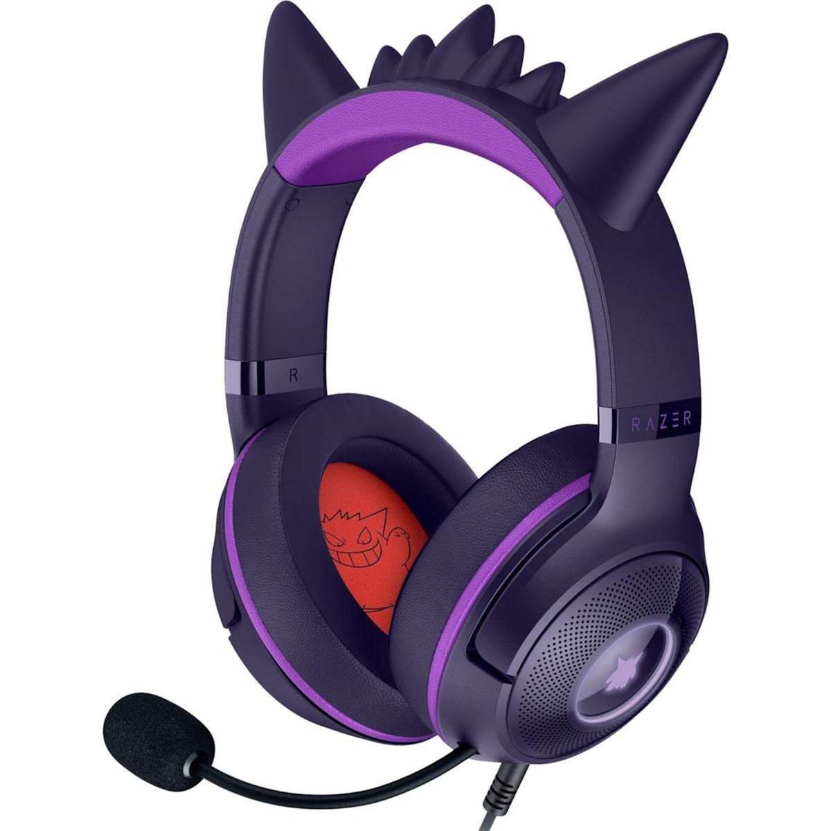 Razer Casque gamer KRAKEN KITTY V2 ÉDITION POKÉMON GENGAR