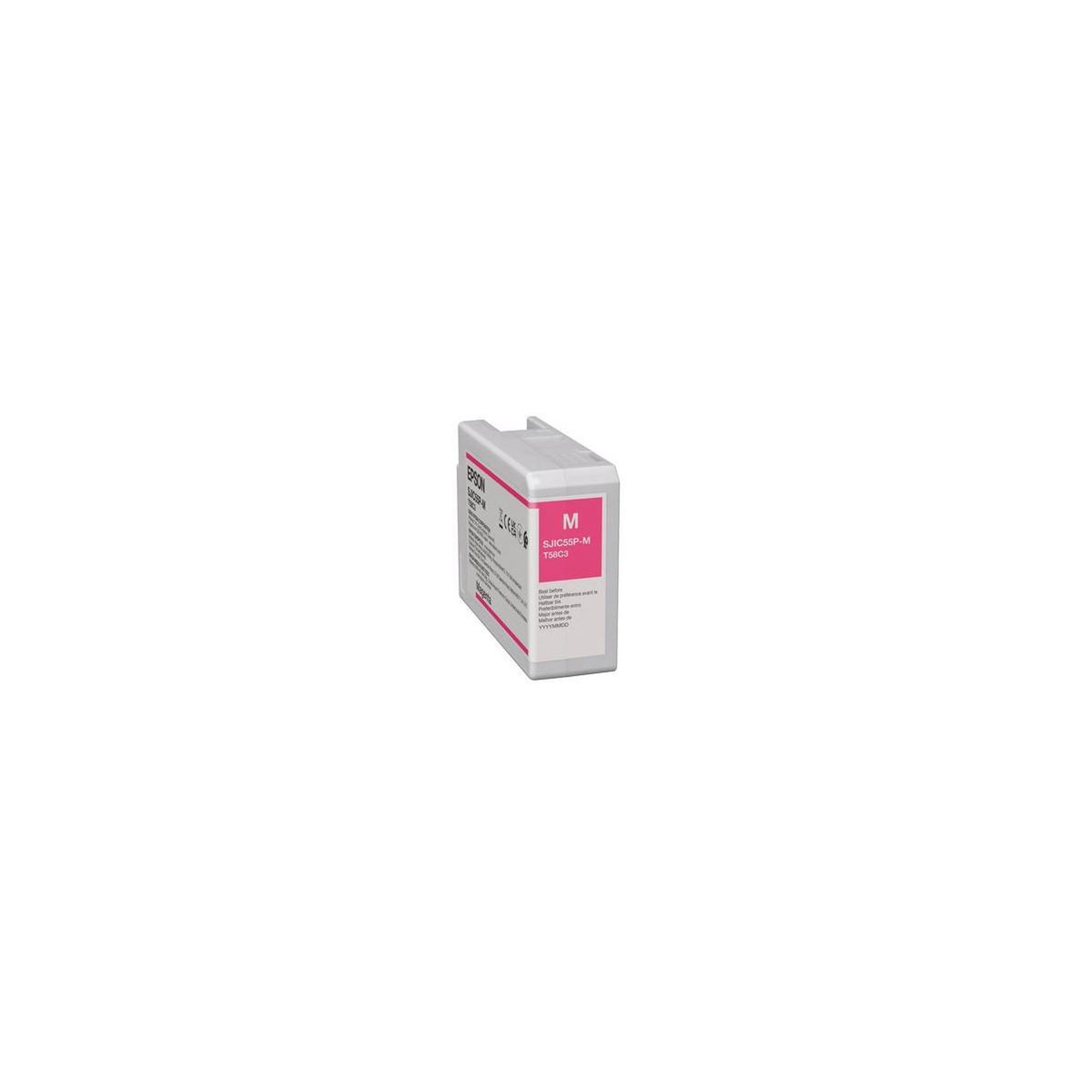 Voir la diapositive 2 : Epson Cartouche d'encre Epson SJIC55 magenta