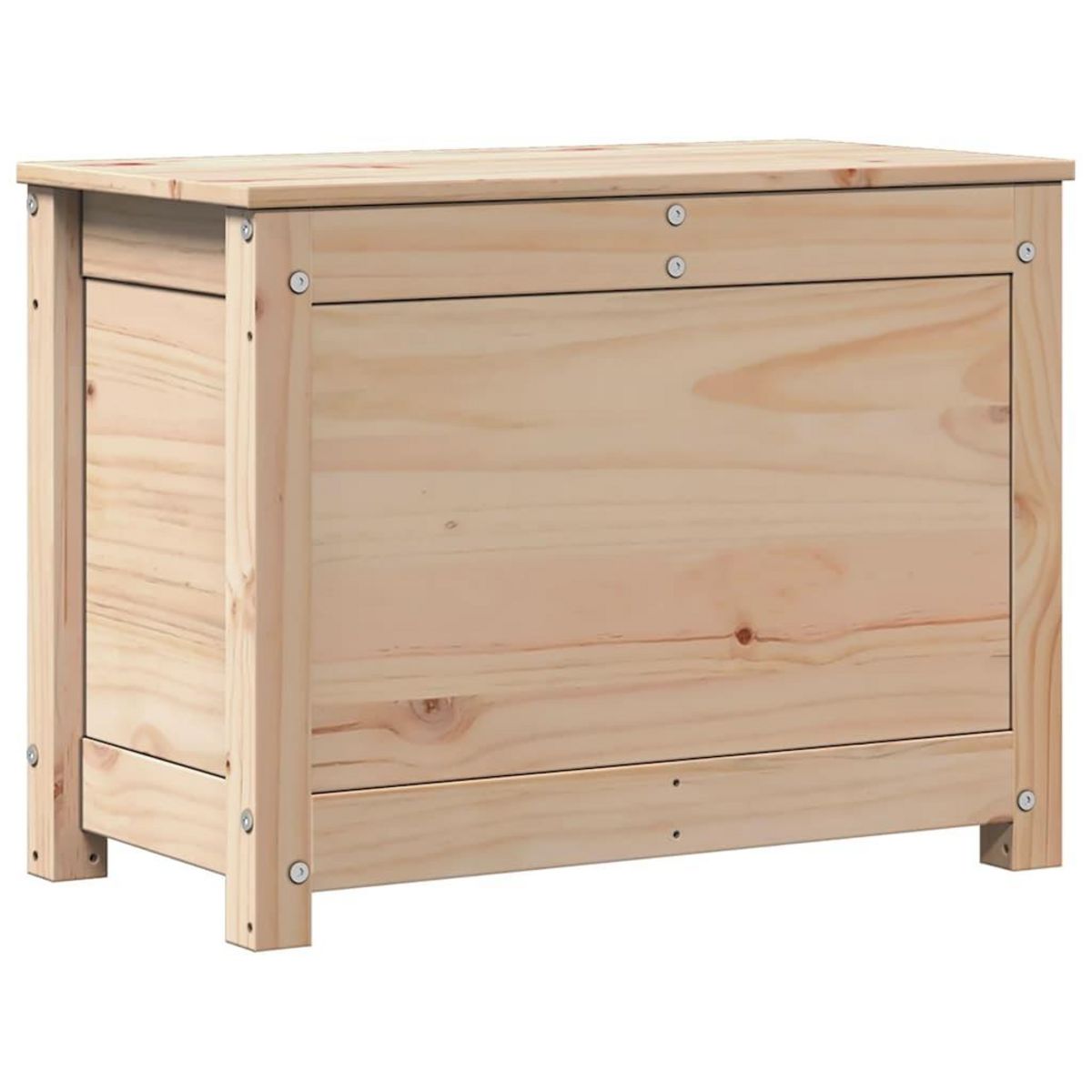 VIDAXL Boîte de rangement 60x32x45,5 cm Bois massif de pin