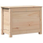 Voir la diapositive 2 : VIDAXL Boîte de rangement 60x32x45,5 cm Bois massif de pin