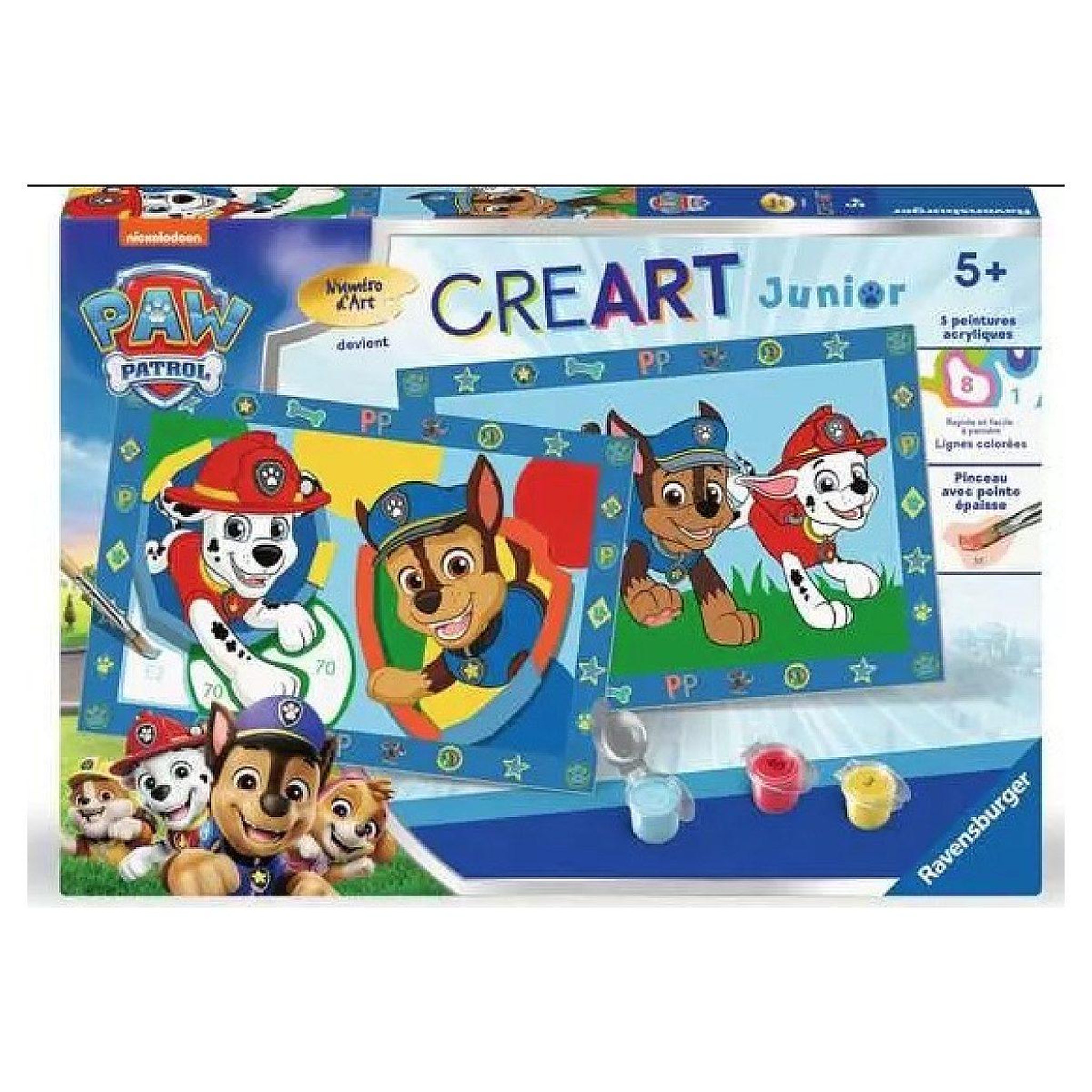 RAVENSBURGER Creart junior  pat patrouille