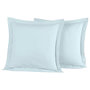 Voir la diapositive 1 : Sensei Maison Lot de 2 taies d'oreiller en percale de coton SOFT PERCALE