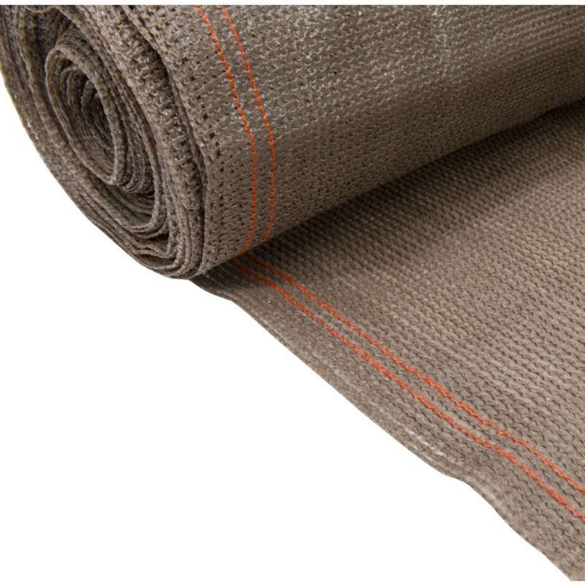  Brise vue taupe 150g/m2 Werkapro  1,80 x 10m