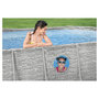 Voir la diapositive 2 : BESTWAY Piscine tubulaire hors sol ovale Power Steel&trade; SwimVista 427x250x100cm