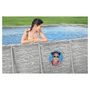 Voir la diapositive 2 : BESTWAY Piscine tubulaire hors sol ovale Power Steel&trade; SwimVista 427x250x100cm